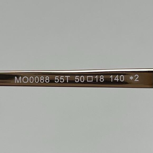 MAX &Co Sunglasses Womens Havana Gradient Bordeaux MO0088 55T 50/18/140 NEW - Picture 6 of 8